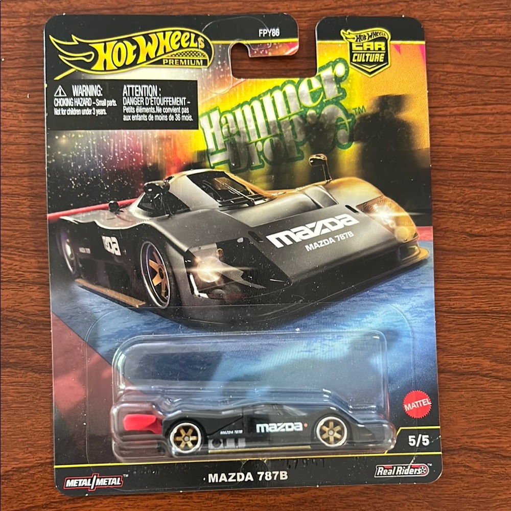 Hot Wheels Mazda 787B Die-Cast Car